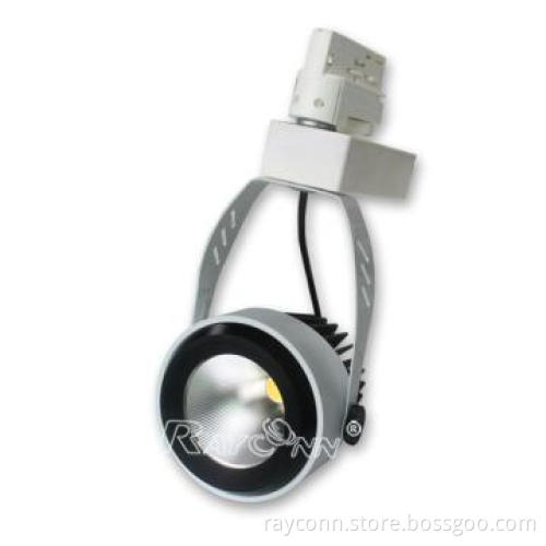 NEW 34W LED track light, BRIDGELUX COB LED track spot(LY)